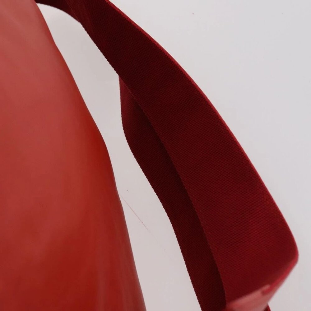 BALENCIAGA Backpack Suede Red Silver Auth bs29626 - Picture 9 of 16